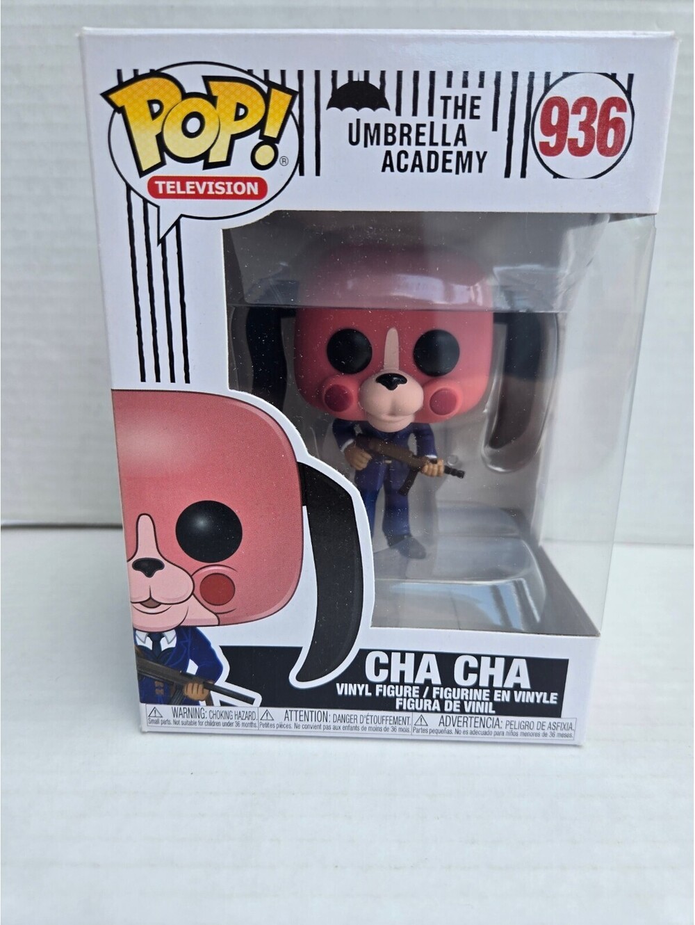 Funko Pop! Television The Umbrella Academy Cha Cha Vinyl Figure #936 Collectible